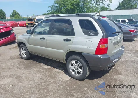 2007 Kia Sportage Lx V6 from USA, damaged, VIN KNDJE723277409429